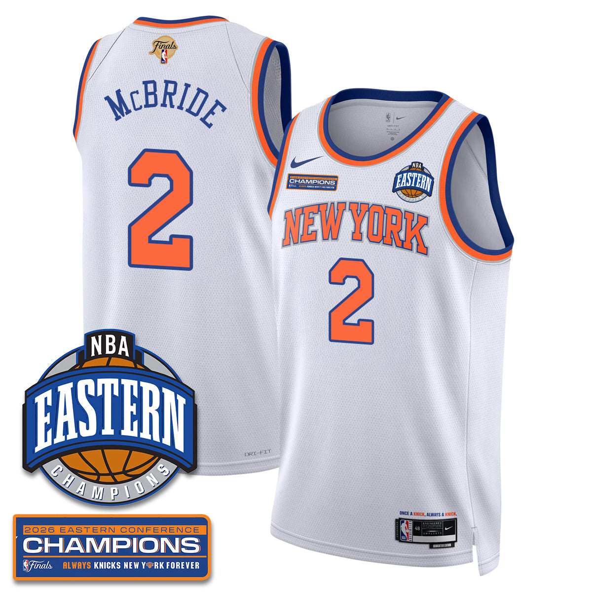 NYK 2026 NBA Eastern Conference Champions City Jersey product image 13