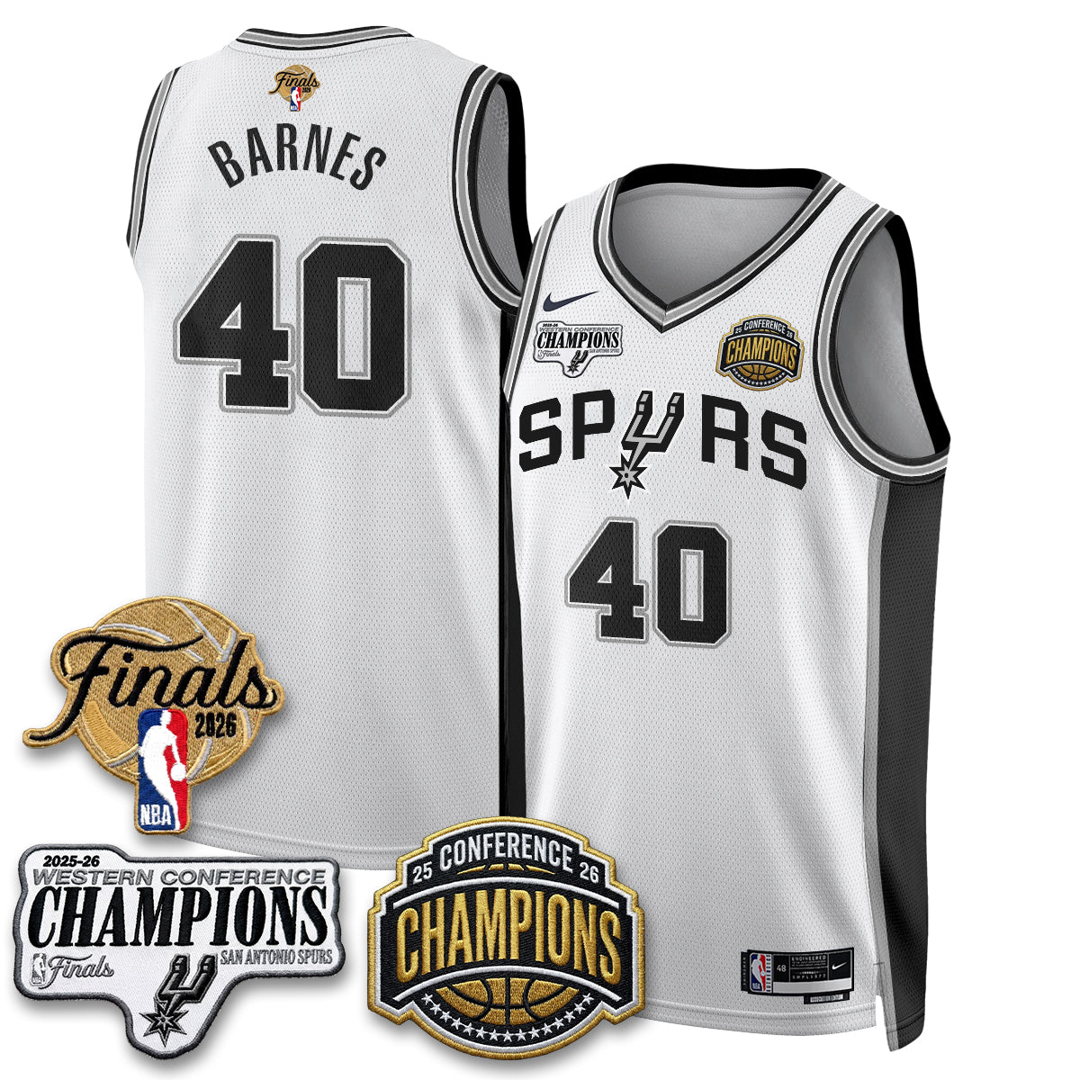 SAS 2026 NBA Western Conference Champions Vapor Jersey product image 7