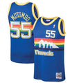 Mens Denver Nuggets Dikembe Mutombo Mitchell & Ness Blue product image 1