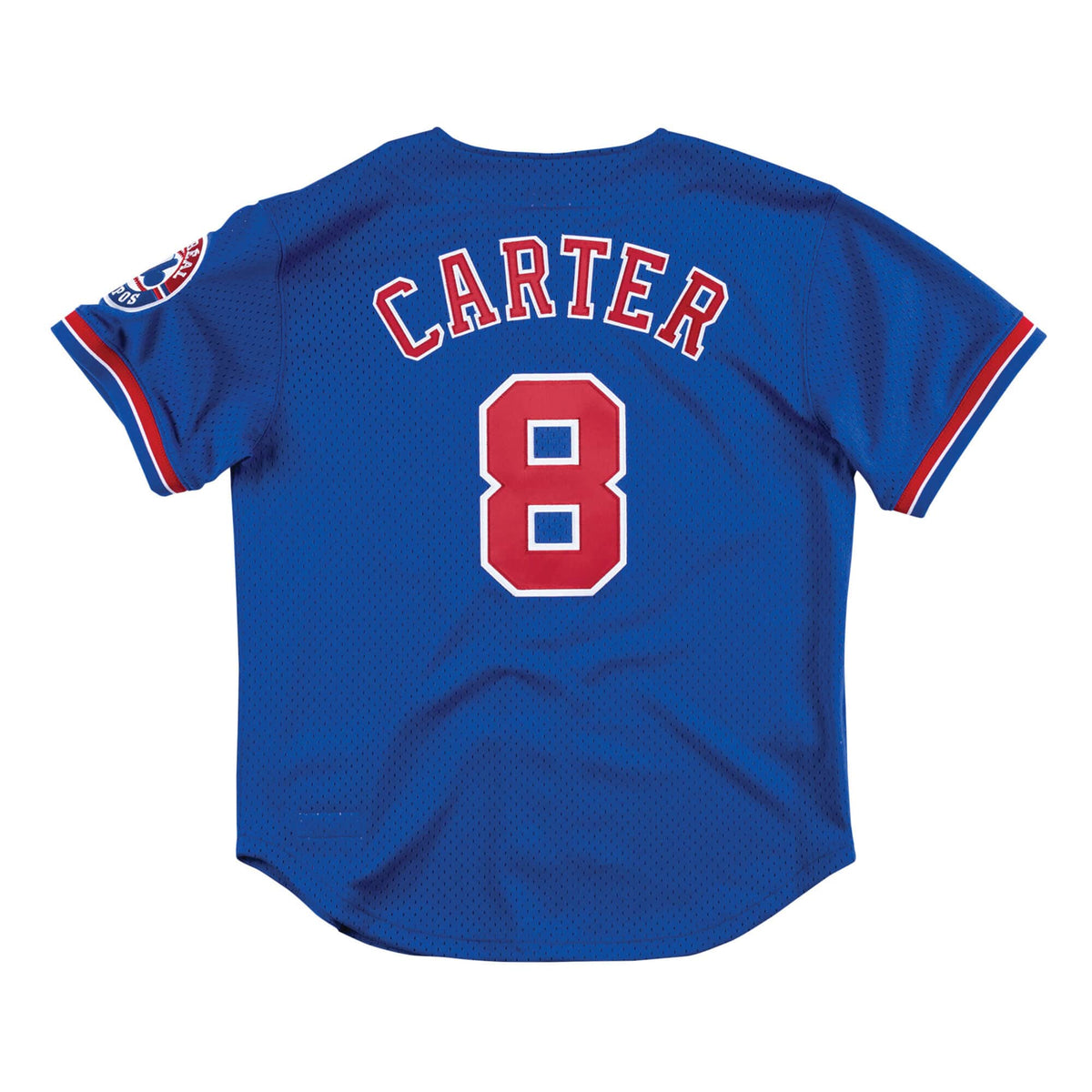 Gary Carter Montreal Expos MLB Mitchell & Ness Men Royal Blue 1992 Authentic BP Jersey product image 1, provided for visual