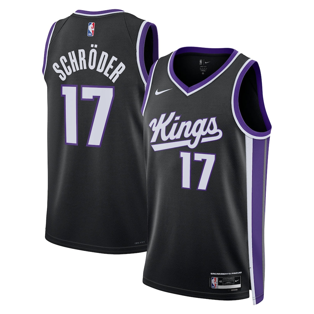 Sacramento Kings Icon Edition Swingman Jersey Black Dennis product image 1