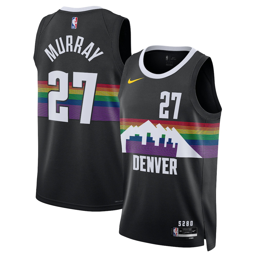 Denver Nuggets 202526 City Edition Swingman Jersey Black product image 1