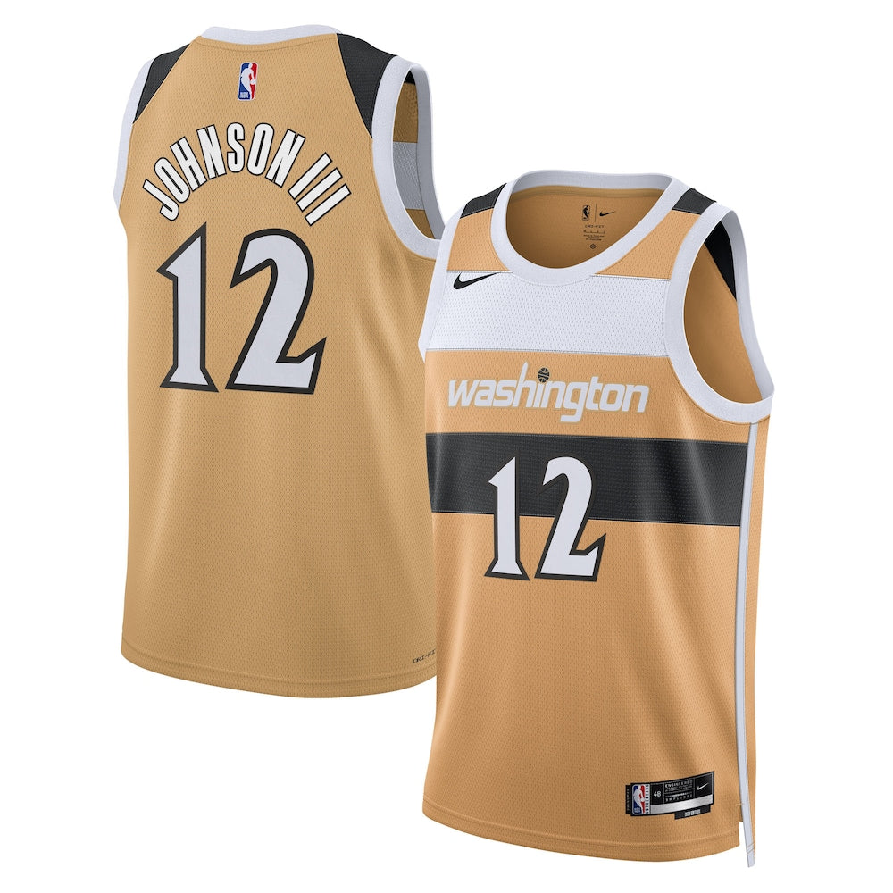 Washington Wizards 202526 City Edition Swingman Jersey Tan product image 1