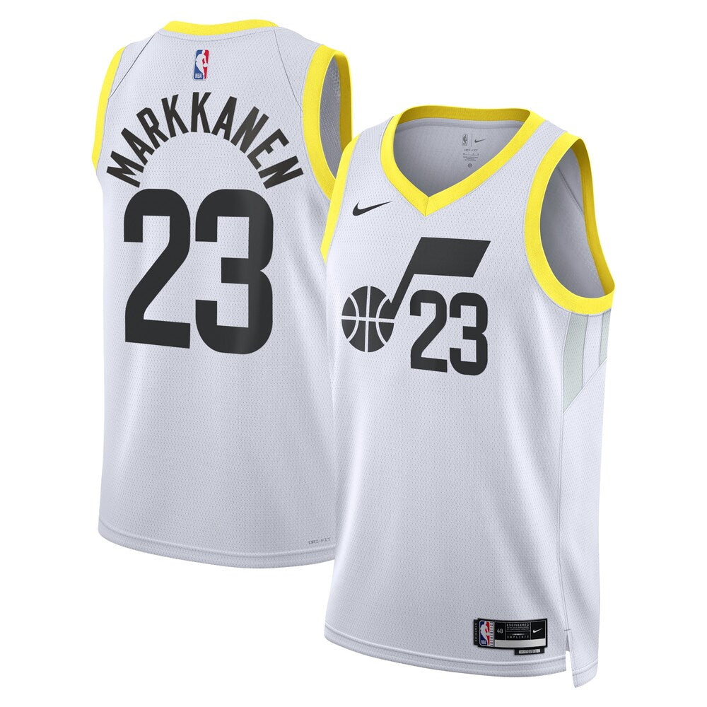 Utah Jazz Association Edition Swingman Jersey White Lauri product image 1
