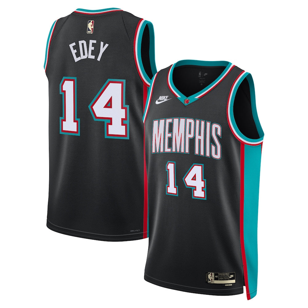 Memphis Grizzlies Classic Edition Jersey Black Zach Edey product image 1