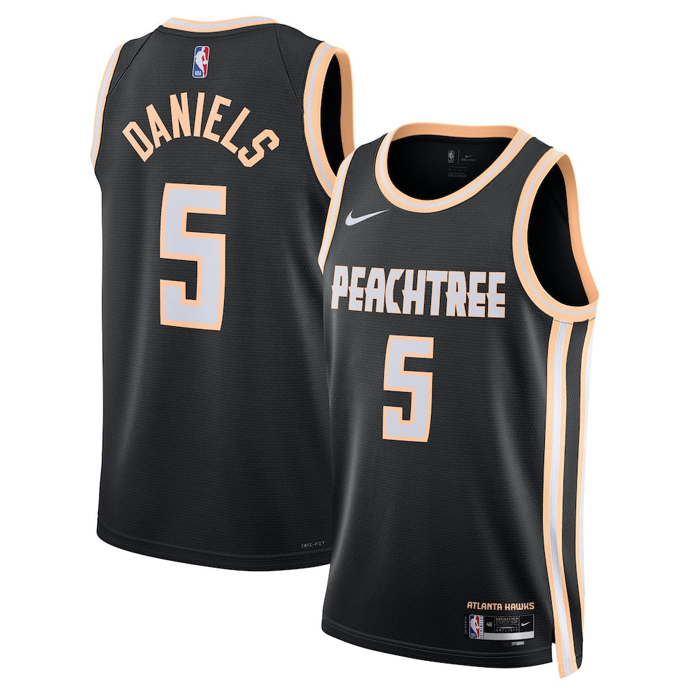 Atlanta Hawks 202526 City Edition Swingman Jersey Black product image 1