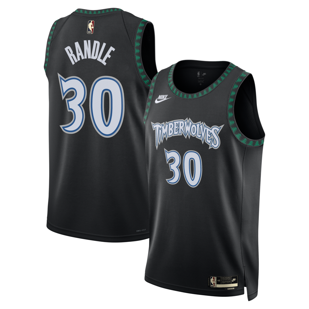 Minnesota Timberwolves Classic Edition Jersey Black Julius product image 1