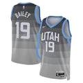 Utah Jazz 202526 City Edition Swingman Jersey Gray Ace product image 1
