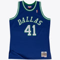 Dallas Mavericks Swingman Jersey Road Dirk Nowitzki 1998 99 product image 1