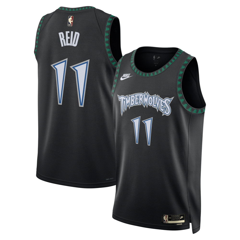 Minnesota Timberwolves Classic Edition Jersey Black Naz product image 1