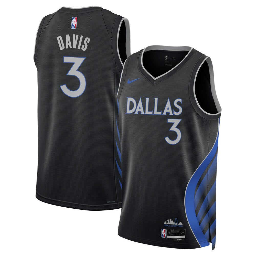 Dallas Mavericks 202526 City Edition Swingman Jersey Black product image 1