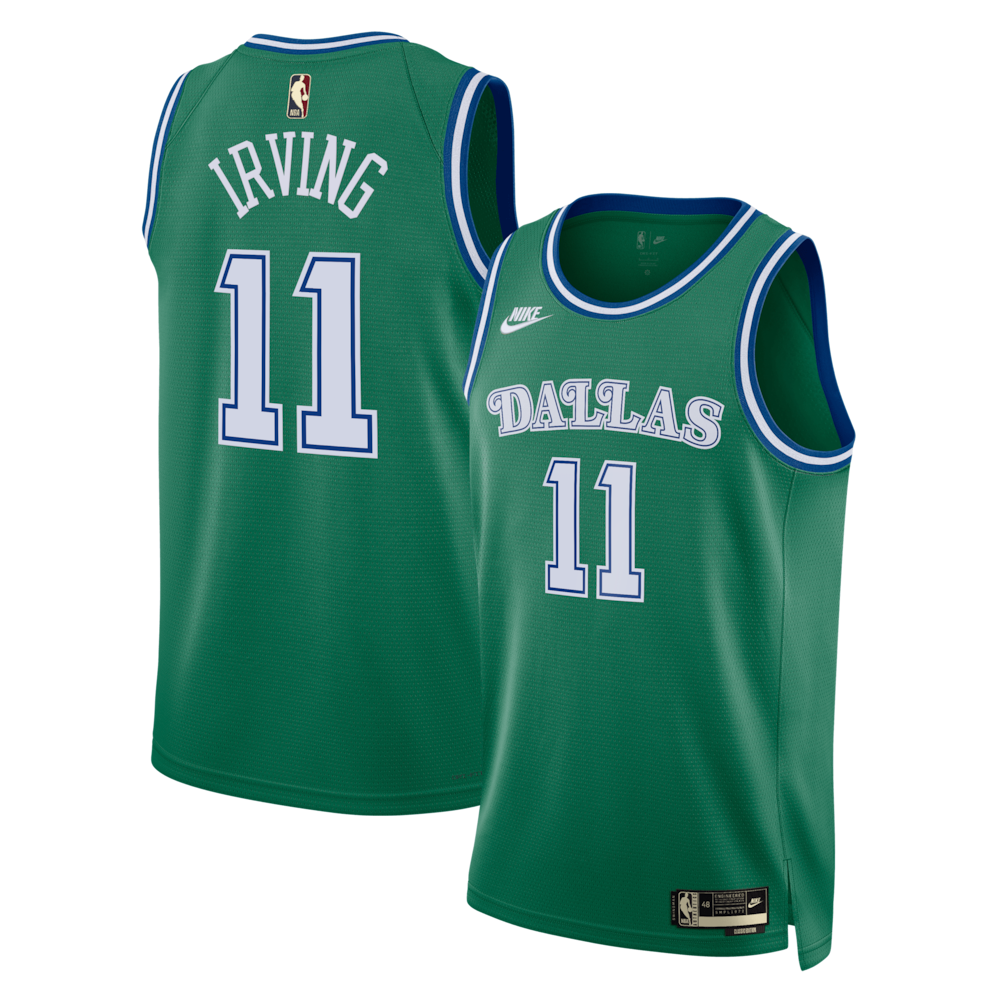 Dallas Mavericks Classic Edition Jersey Green Kyrie Irving product image 1