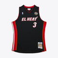 Miami Heat Dark El Swingman Jersey Dwyane Wade 2008 product image 1