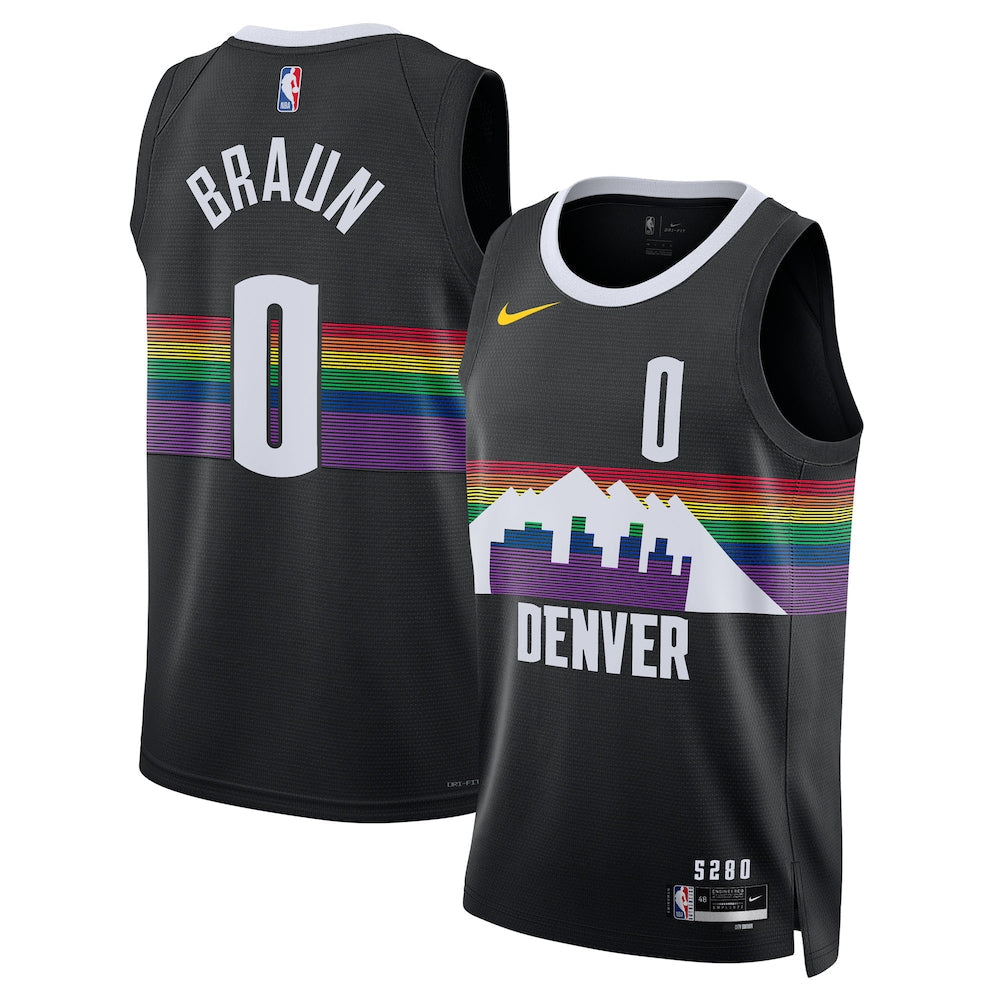 Denver Nuggets 202526 City Edition Swingman Jersey Black product image 1