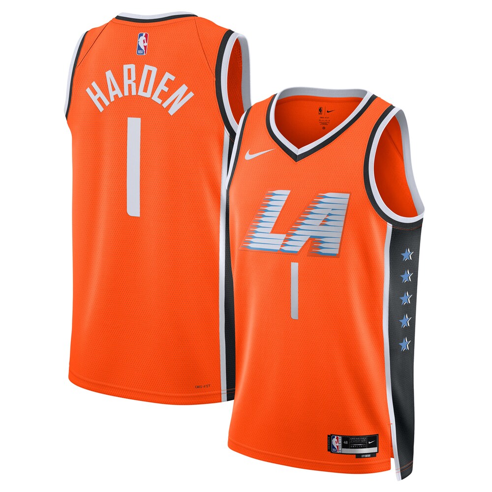 La Clippers 202526 City Edition Swingman Jersey Orange product image 1