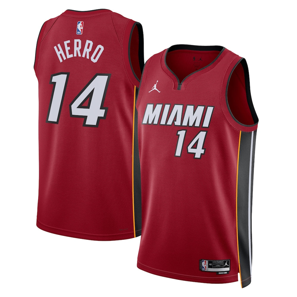 Miami Heat Jordan Statement Edition Swingman Jersey Red product image 1