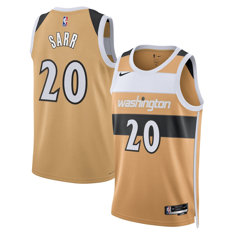 Washington Wizards 202526 City Edition Swingman Jersey Tan product image 1