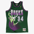 Milwaukee Bucks Swingman Jersey Alternate Ray Allen 1996 97 product image 1