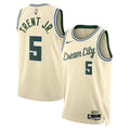 Milwaukee Bucks 202526 City Edition Swingman Jersey Cream product image 1