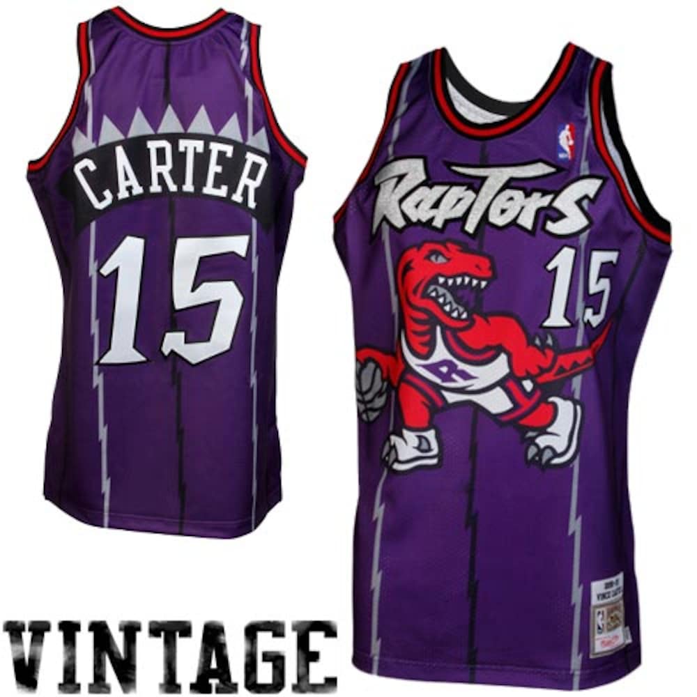 Vince Carter Toronto Raptors 1998 1999 Throwback Jersey product image 1