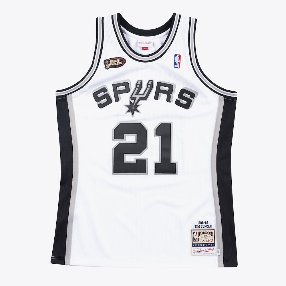 San Antonio Spurs Jersey Home Finals Tim Duncan 1998 99 product image 1