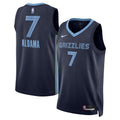 Memphis Grizzlies Icon Edition Swingman Jersey Navy Santi product image 1