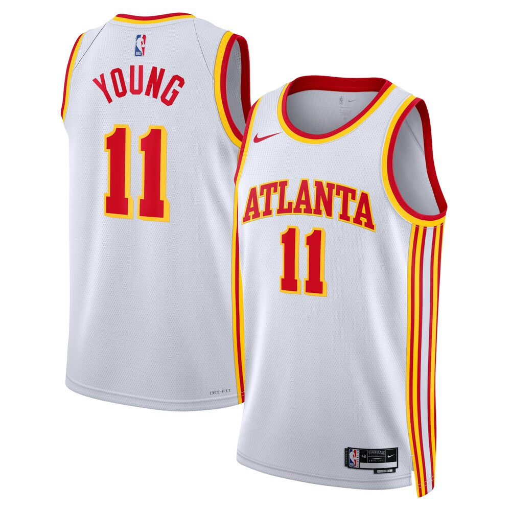 Atlanta Hawks Association Edition Swingman Jersey White product image 1