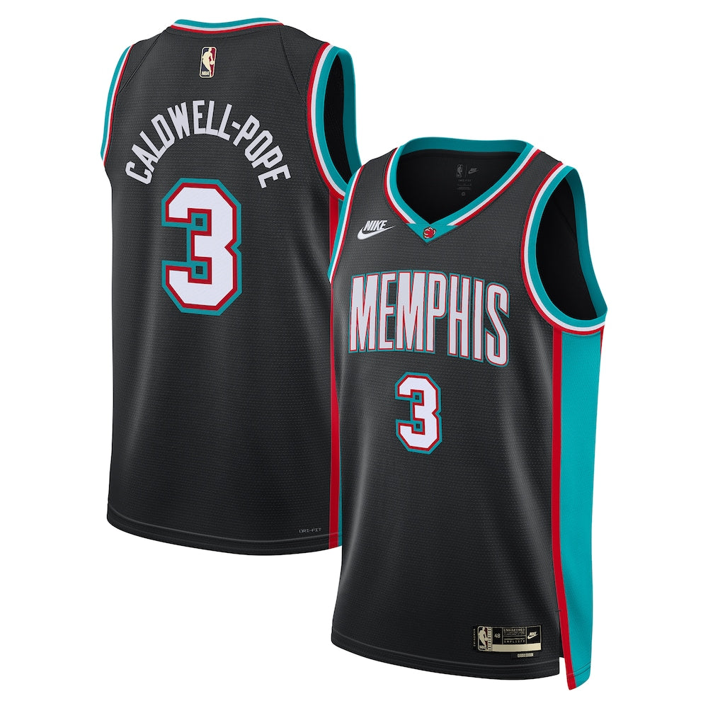 Memphis Grizzlies Classic Edition Jersey Black Kentavious product image 1