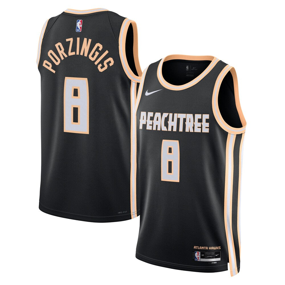 Atlanta Hawks 2025-26 City Edition Swingman Jersey Black product image 1