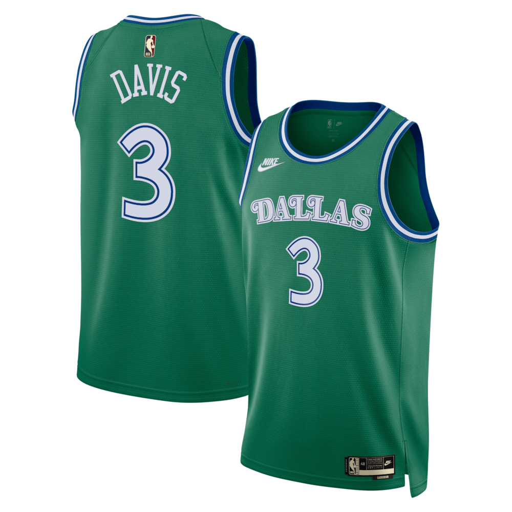 Dallas Mavericks Classic Edition Jersey Green Anthony Davis product image 1