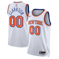 New York Knicks Association Edition Swingman Jersey White product image 1