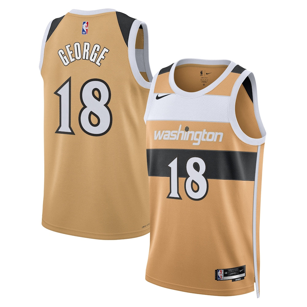 Washington Wizards 2025-26 City Edition Swingman Jersey Tan product image 1