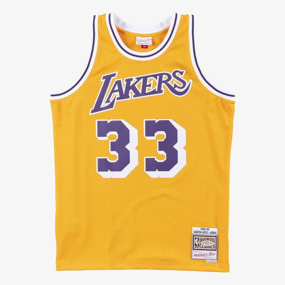 Los Angeles Lakers Swingman Jersey Home Kareem Abdul Jabbar product image 1
