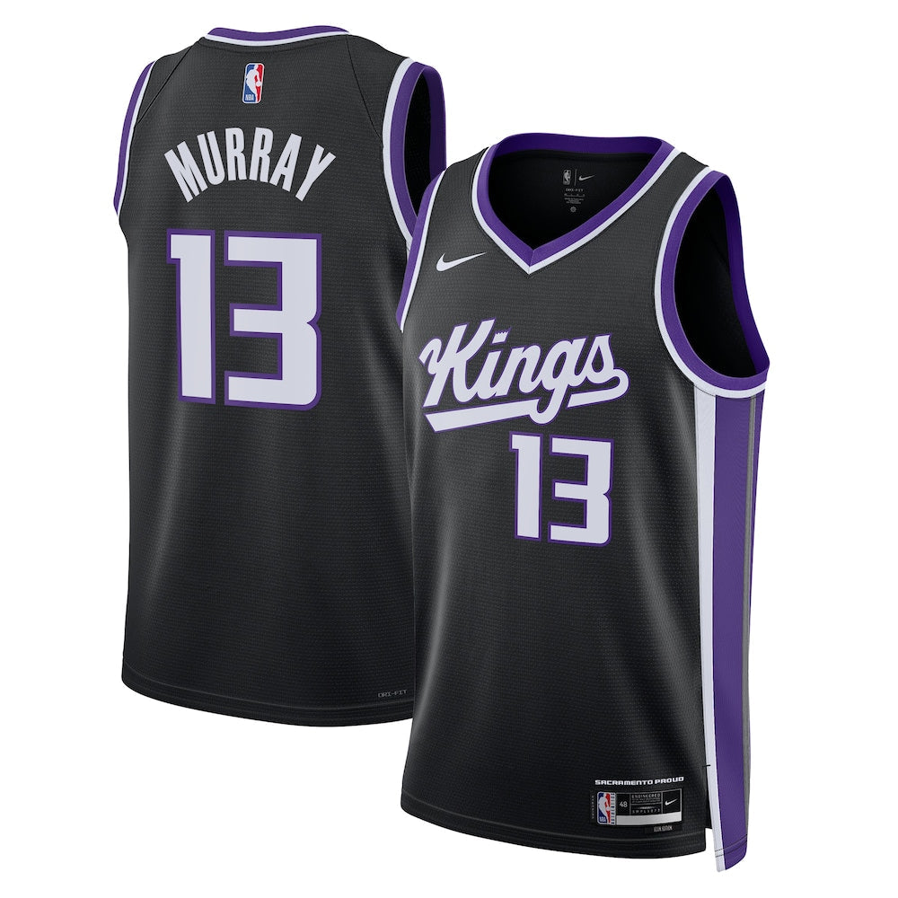 Sacramento Kings Icon Edition Swingman Jersey Black Keegan product image 1
