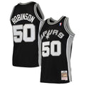 David Robinson Black San Antonio Spurs Hardwood Classics product image 1
