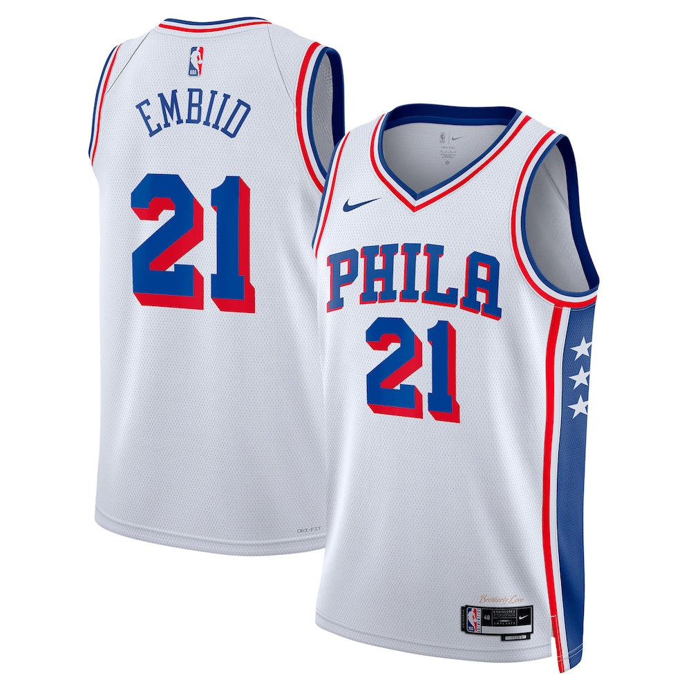 Philadelphia 76Ers Association Edition Swingman Jersey product image 1