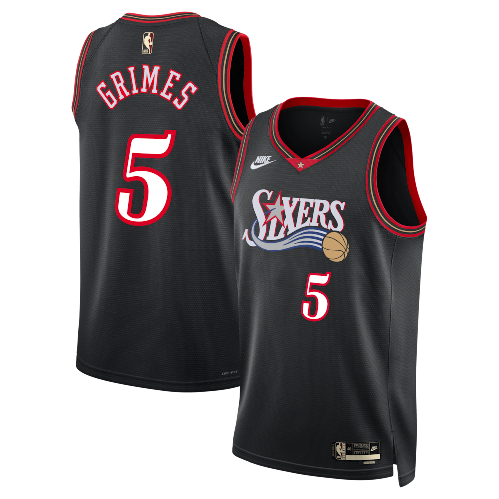 Philadelphia 76Ers Classic Edition Jersey Black Quentin product image 1