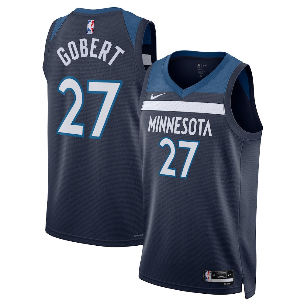 Minnesota Timberwolves Icon Edition Swingman Jersey Navy product image 1