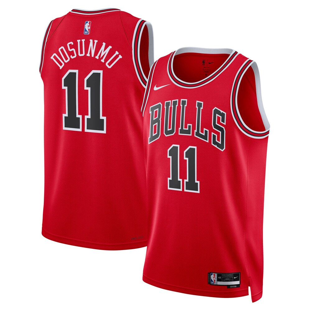 Chicago Bulls Icon Edition Swingman Jersey Red Ayo Dosunmu product image 1