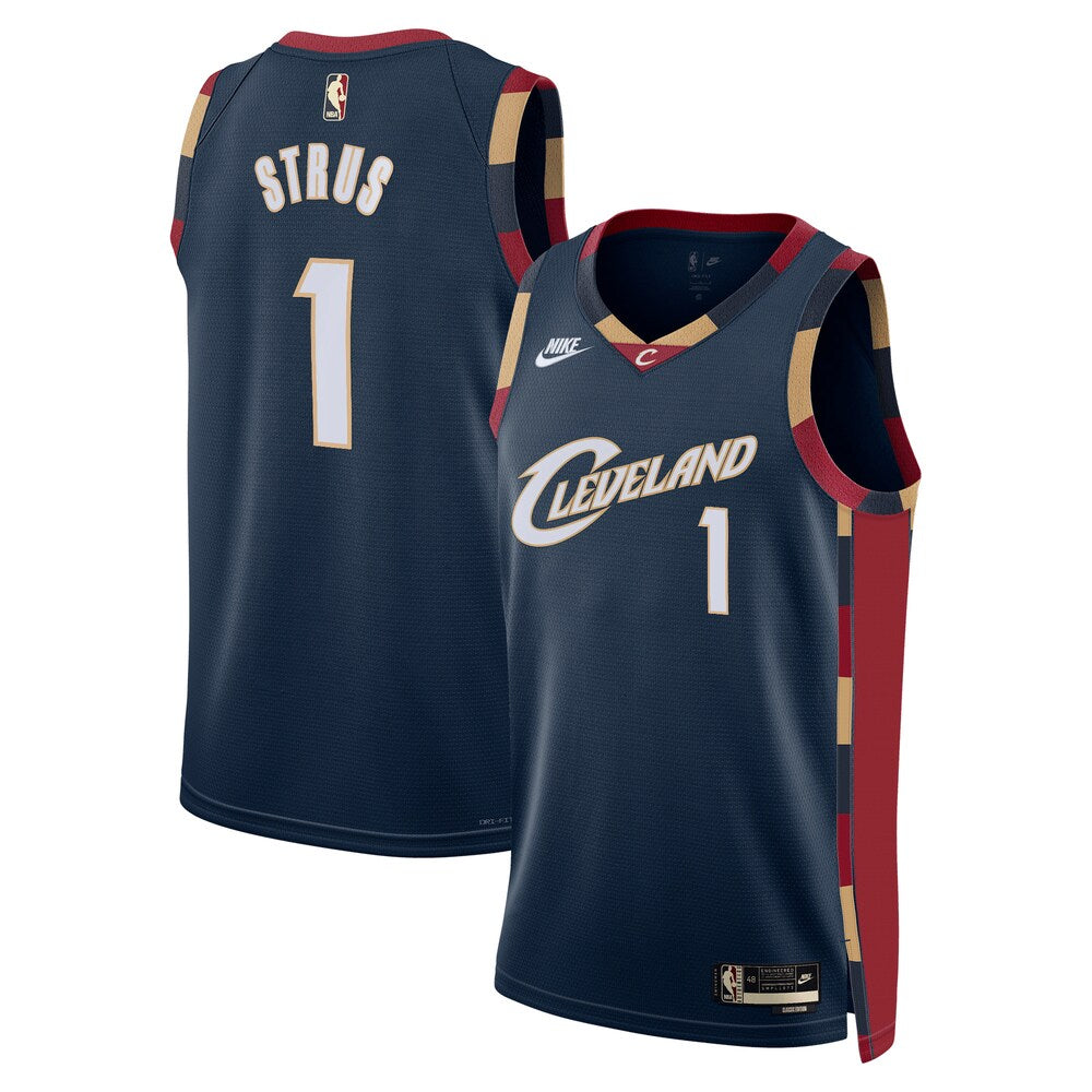 Cleveland Cavaliers Classic Edition Jersey Navy Max Strus product image 1