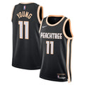 Atlanta Hawks 2025-26 City Edition Swingman Jersey Black product image 1