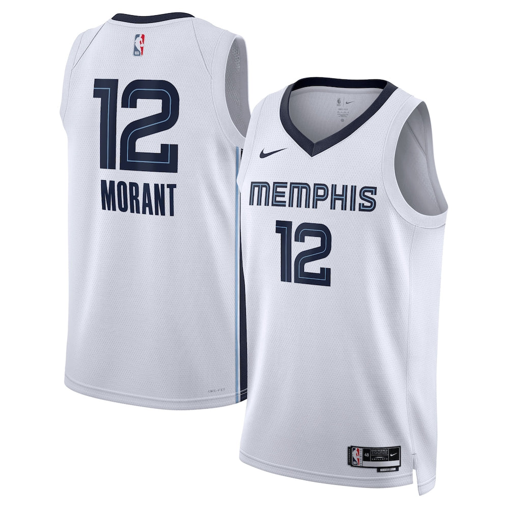 Memphis Grizzlies Association Edition Swingman Jersey White product image 1