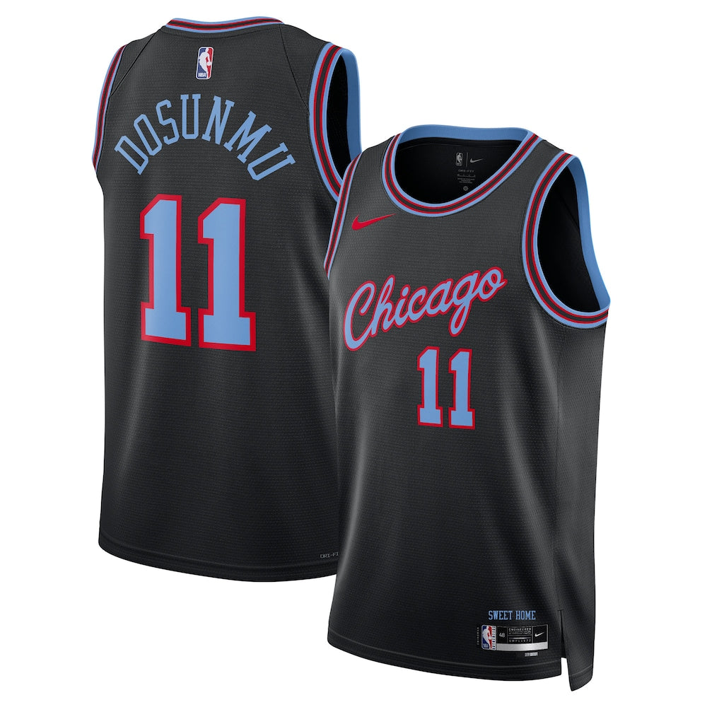 Chicago Bulls 2025-26 City Edition Swingman Jersey Black product image 1