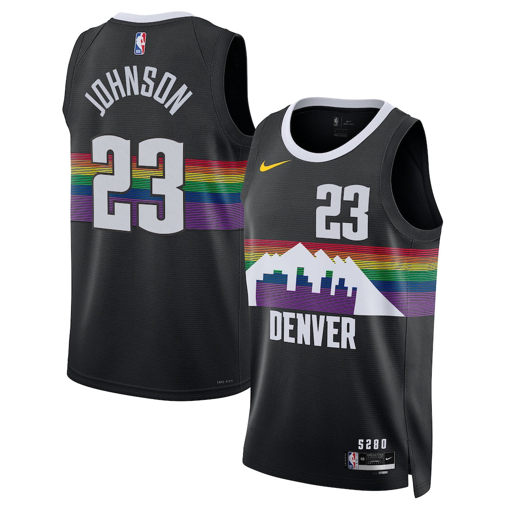 Denver Nuggets 2025-26 City Edition Swingman Jersey Black product image 1