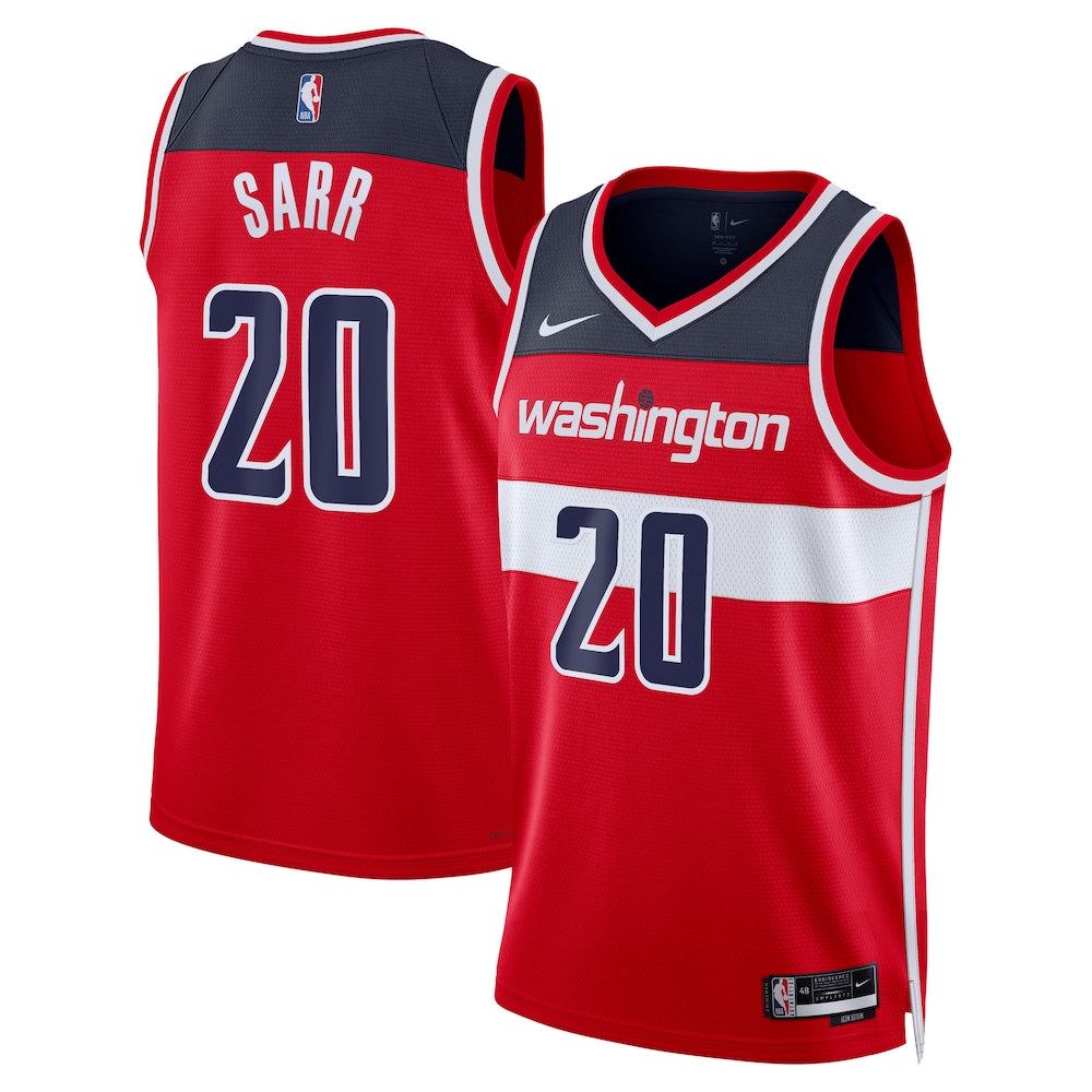 Washington Wizards Icon Swingman Jersey Red Alexandre Sarr product image 1