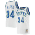 Isaiah Rider White Minnesota Timberwolves 1995 96 Hardwood product image 1