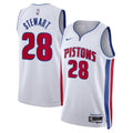 Detroit Pistons Association Edition Swingman Jersey White product image 1