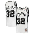Sean Elliott White San Antonio Spurs 1998 99 Hardwood product image 1