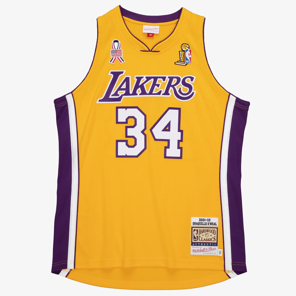 Los Angeles Lakers Jersey Shaquille Oneal 2001 02 product image 1