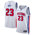 Detroit Pistons Association Edition Swingman Jersey White product image 1